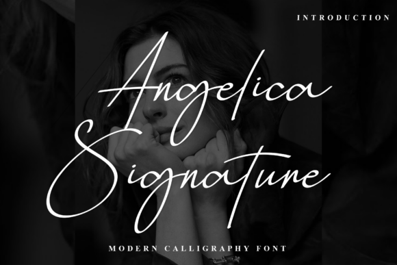 Angelica Signature: Elevating Brand Identity with Elegant Script