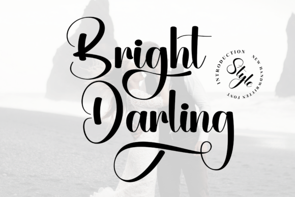 Bright Darling: A Modern Handwritten Script for Elegant Design