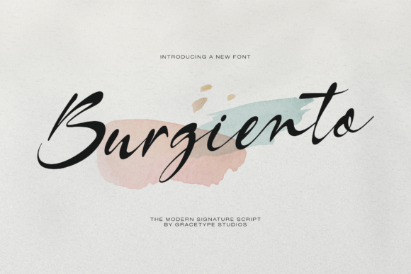 Burgiento: The Art of Authentic Script Typography