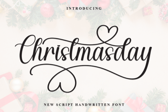 Christmasday: A Whimsical Script Font for Modern Design