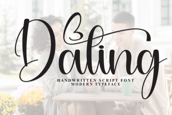 Dating Font: Elegant Handwriting for Modern Design