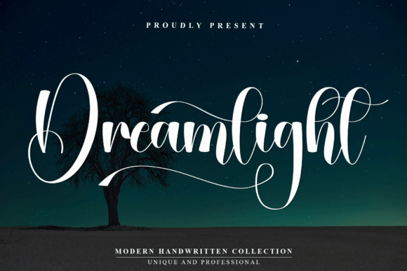 Dreamlight: Elevate Your Design with Elegant Script Typography