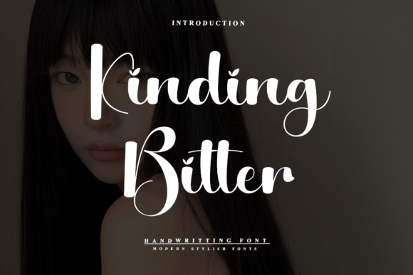 Kinding Bitter: A Script Font for Elegant Branding