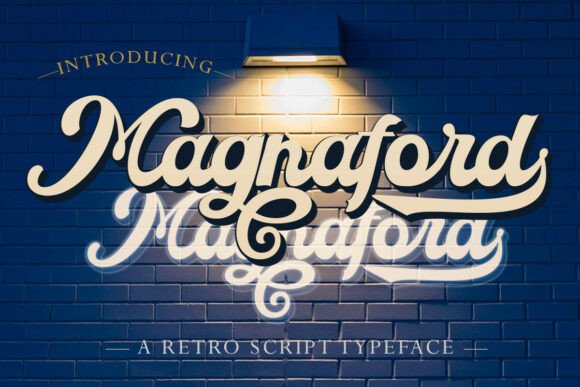 Magnaford: Bold Retro Charm for Modern Design