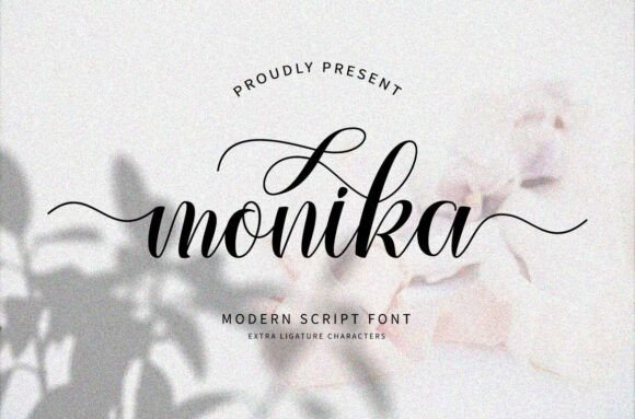 Monika: Elevating Your Visual Design with Handmade Charm