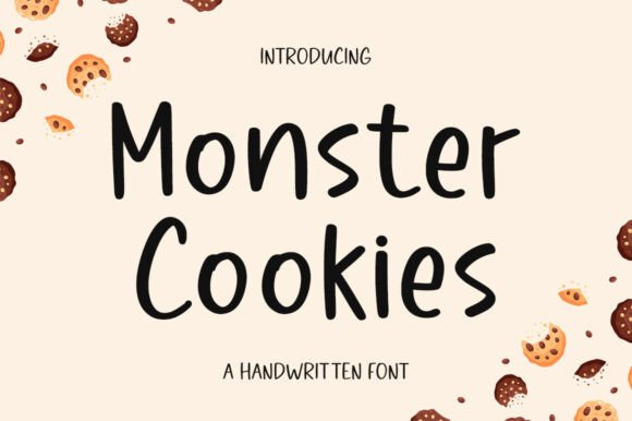 Monster Cookies: A Script Font for Elegant Branding
