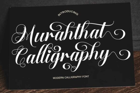 Murahthat Calligraphy: Elegant Script for Modern Design
