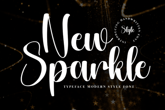 New Sparkle: The Stylish Script Font for Modern Design
