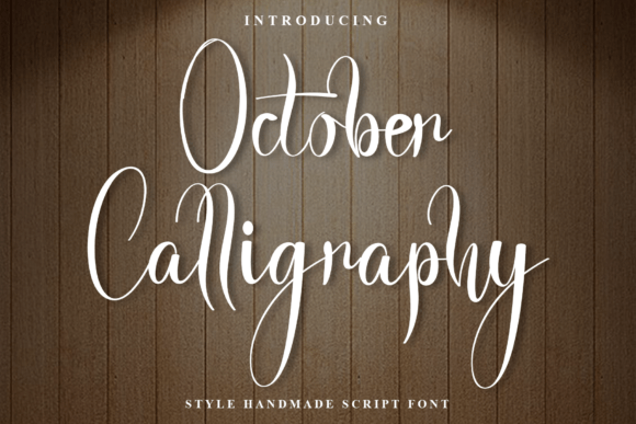 October Calligraphy: Autumn Elegance in Every Stroke