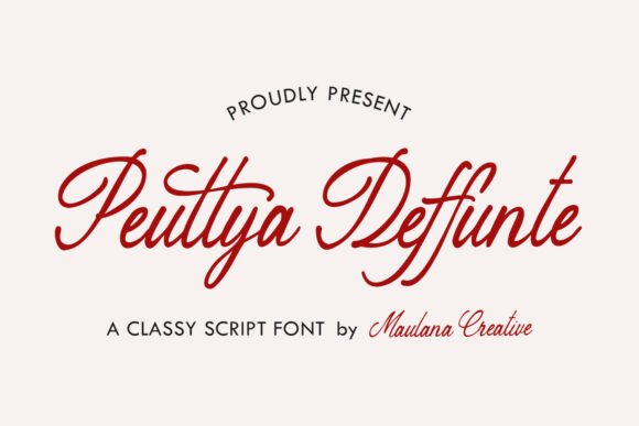 Peuttya Deffunte: Effortless Elegance in Modern Typography