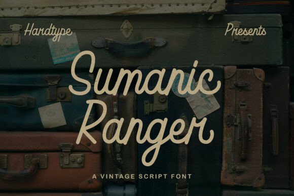 Sumanic Ranger: A Vintage Script Font for Timeless Adventure