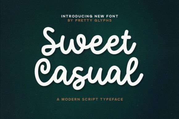 Sweet Casual: A Friendly Font for Modern Design