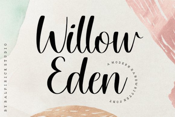Willow Eden: A Script Font for Elegant Design